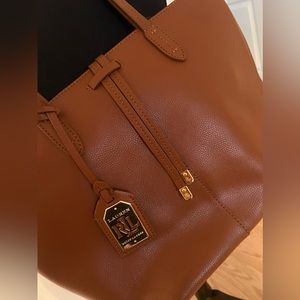 Ralph Lauren brown tote - can fit MacBook Air